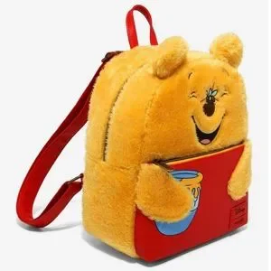 Loungefly | Bags | Nwt Loungefly Winnie The Pooh Fuzzy Mini  display picture 1